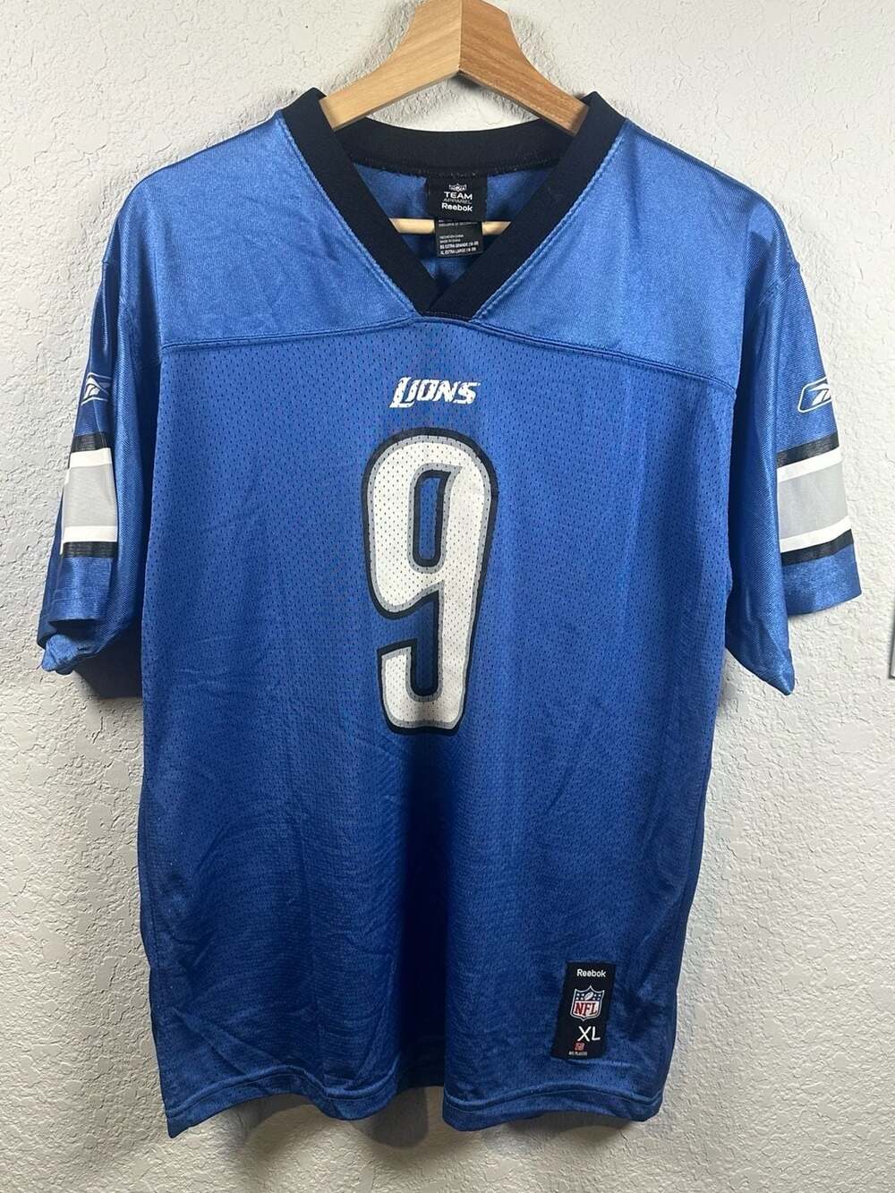 Reebok Matthew Stafford Detroit Lions Jersey Size XL